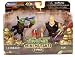 TMNT 3" Mini Mutants 2-pack: Leonardo vs. Hun
