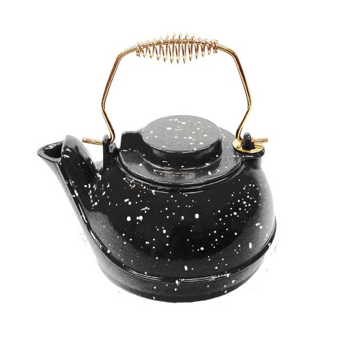 Landmann USA 2.5 Qt Black Porcelain Enamel Kettle 1607