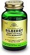Solgar Standardized Full Potency Bilberry Berry Extract Vegetable Capsules, 60 Count