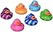 Rhode Island Novelty Rin 12 Colorful Pattern Rubber Ducky Party Favors by RIN