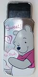 APPLE IPHONE 3 3G 3GS 4 4S IPOD TOUCH 4TH GENERATION ORIGINAL DISNEY SILVER HEARTS AND HUMS POOH PHONE CASE