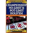 Championship No-Limit & Pot-Limit - Casino Supplies > Books