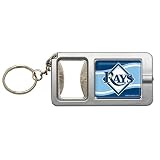 MLB Tampa Bay Rays Key Chain - Flashlight & Bottleopener