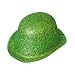 Bowler Hat Glitter Green