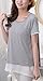 Bearsland Women's Maternity Breastfeeding Shirt Short Sleeve Nursing Tops