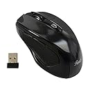 Rosewill 5 Buttons, Wheel USB RF Wireless Optical Mouse, for Right Hand, up to 1600DPI (RM-7800BL)