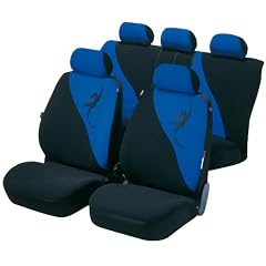 Autositzbezug Lotus blau von Walser