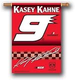 Kasey Kahne #9 NASCAR Two-Sided 28" x 40" Banner w/ Pole Sleeve