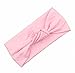 ZHW Baby Girl's Cotton Turban Headband Hair Flower Hairband 7 pack