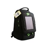 Leaf Rucksack Backpack Tasche Deluxe Green mit Solar Modul in Schwarzvon "Leaf"