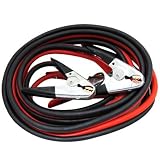 2 Gauge Vehicle Jumper Cables Jump Start Booster Cables 20FT x 2 Gauge 