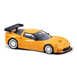Tracksters 2005 Chevy Corvette C6-R Collictable Die Cast Car with Online Racing Key