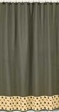 Moose LODGE PINECONE shower CURTAIN bath DECOR NEW