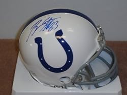 Brandon Stokley Signed Indianapolis Colts Mini Helmet