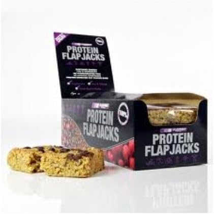 (Pack of 12) Vyomax Nutrition - Protein Choc Chip Flap Jack 115 g by Vyomax Nutrition