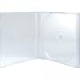 100 DVD CD H�llen Jewelcase transparent