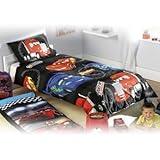 Disney Pixar Cars Drift Single Duvet Set Kids Boys Room Twin Duvet Cover Set