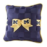 Bow Pillow - Michigan Wolverines NCAA College Athletics