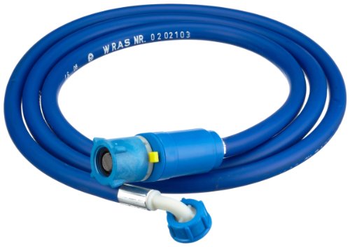 Wpro universeller Zulaufschlauch mit Kalkblocker - 2,50m - 10 Bar - 25&deg;>90&deg;C  Gerade/Ge Preisvergleich