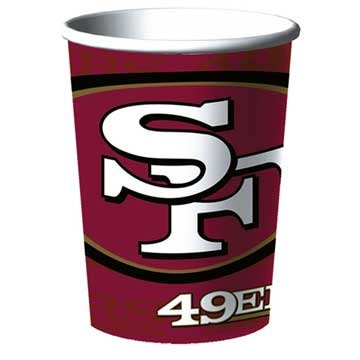 San Francisco 49ers 16 oz. Plastic Cup (1 count) Party Accessory