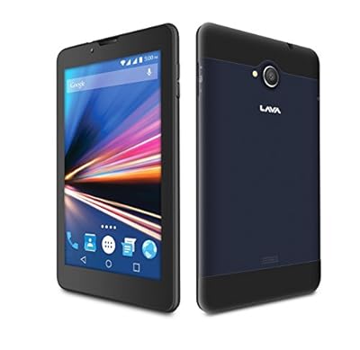 Lava Ivory S 4G Tablet (WiFi and Voice Calling), Black-Blue