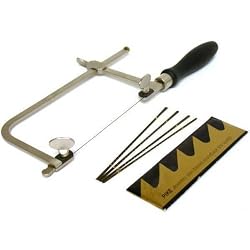 Jewelers Adjustable Saw Frame & 48 Swiss Pike Blades
