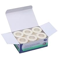 Adhesive Tape Cloth 1'' X 10 Yds 12 Rolls Per Box