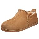 Minnetonka Men's Twin Gore Sheepskin Slipper