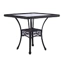 Madaga 2009 Wicker Gathering Height Dining Table