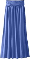 Dream Star Big Girls' Solid Foldover-Waist Maxi Skirt
