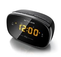 Muse M-150CR Radio-réveil PLL FM Double Alarme Secteur ou Pile from Muse