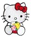 Hello Kitty Sanrio Cartoon - Flowers Bouquet Patch Iron on