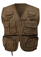 Frogg Toggs Cascades Classic50 Vest, Large, Stone by Frogg Toggs