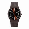 Skagen Herrenarmbanduhr Slimline Titan Stahl 233XLTMD