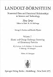 Numerical Data and Functional Relationships in Science and Technology /Zahlenwerte und Funktionen aus Naturwissenschaften und Technik - New Series - .. - / Elementary Particles, Nuclei and Atoms) - P.J. Carlson, A.N. Diddens, G. Giacomelli, F. M&ouml;nnig, H. Schopper