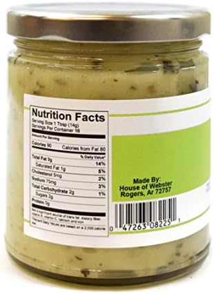 House of Webster Gluten Free Garlic Herb Mayonnaise 8 oz