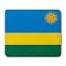 Rwanda Flag Mouse Pad