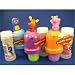 The Backyardigans Pablo Tasha Uniqua Tyrone Austin Bubble Tumbler Mini No Spill - Set of 3