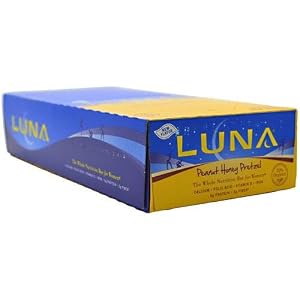 Clif Luna Bar: Peanut Honey Pretzel; Box of 15