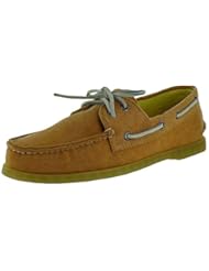 Shoes: Sperry Top-Sider A/O 2 Eye Mens Boat Shoes Stonewash Yellow Size 9.5 - Sperry
