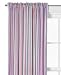 Flying Butterflies Stripes Curtain Panel
