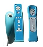 Wii MotionPlus 2 Tone Silicone Glove Jacket Package Blue