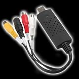 USB 2.0 Capture Card VHS TV to DVD S-Video Grabber Converter Adapter Windows 2000, XP, XBOX 360
