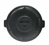 RUBBERMAID COMMERCIAL 2645-60-BLA BRUTE TRASH CAN LID - BLACK
