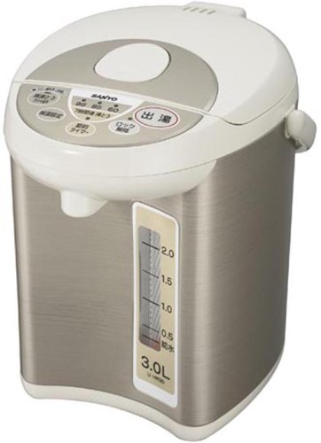 SANYO it's 電気ジャー式ポット 3.0L (シルバーベーシック) U-SL30(SB)