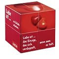 Wunschw�rfel Liebe ist ,... mit versteckten Liebesbotschaften