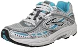 BROOKS Dyad 6 Damen Laufschuhe, WeiÃ?/Silber/Blau, 41 - Breite B
