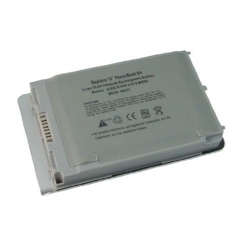 PowerBook G4 12 inches A1022 A1079 M8984 M9324 Compatible Laptop Battery - 2C122007 41zFO2GMaTL apple laptop g4: PowerBook G4 12 inches A1022 A1079 M8984 M9324 Compatible Laptop Battery 2C122007