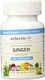 Ginger 395mg Freeze-Dried Organic Eclectic Institute 90 VCaps