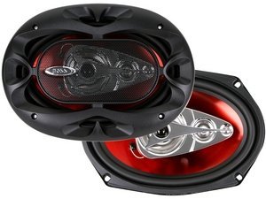 Boss Chaos Set of 5 Way Vehicle Speakers  6x9